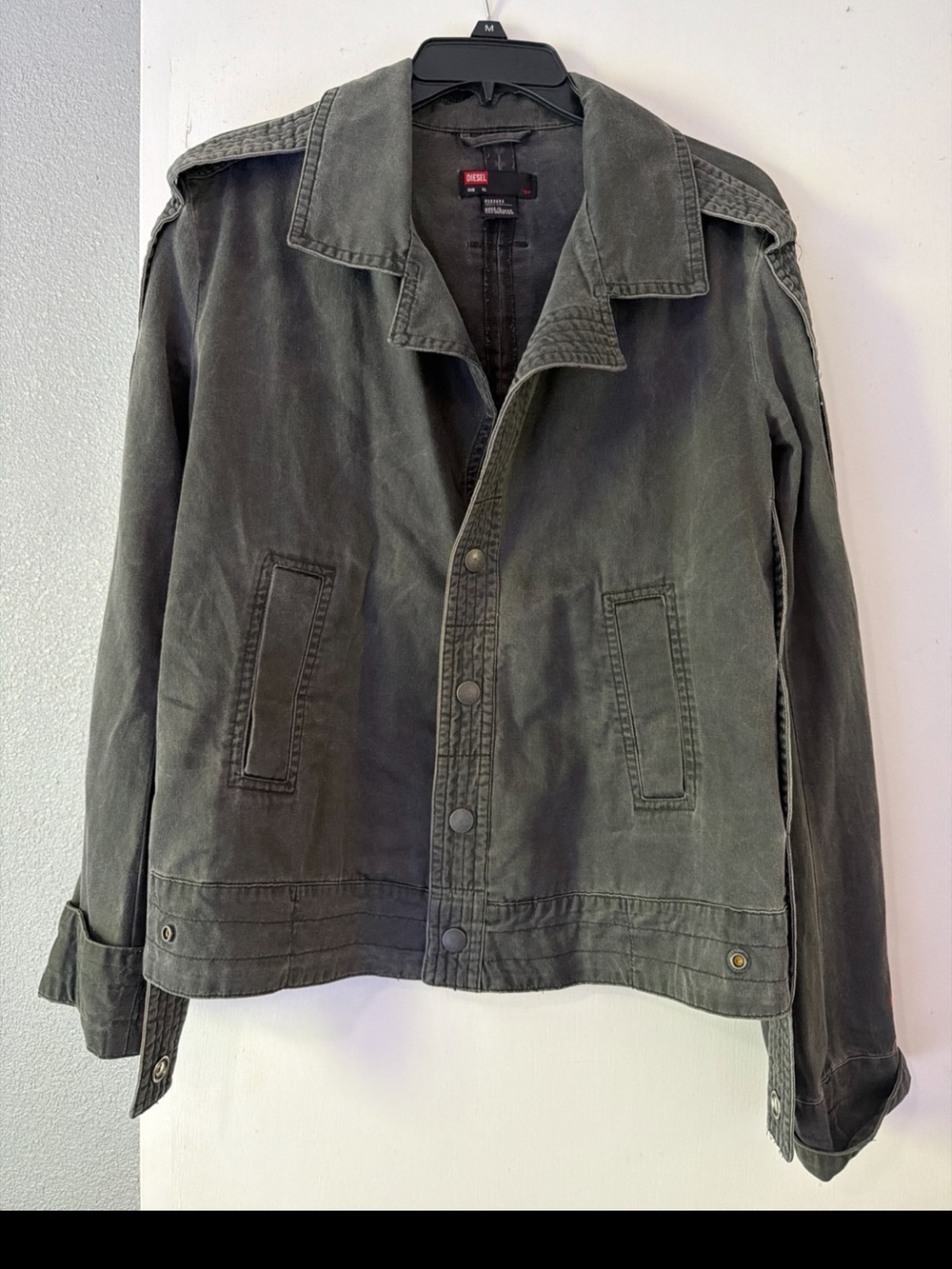 00’s Diesel Denim Bondage Button down jacket